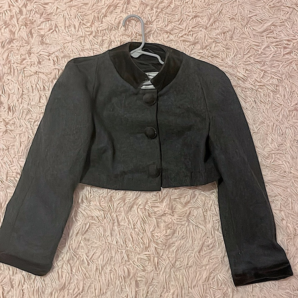 Burberry Kids Cropped Authentic Jacket